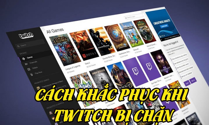 Twitch bị chặn