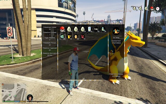 Bản mod GTA 5 Pokemon Go