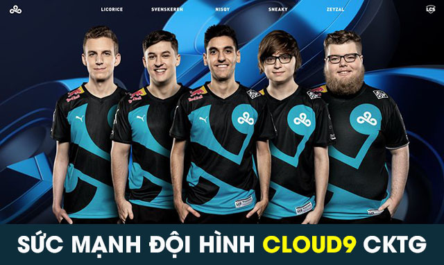 Đánh giá sức mạnh đội hình Cloud9