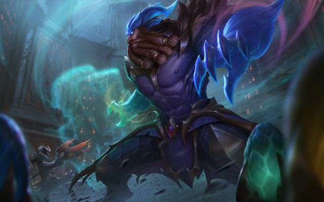 Udyr có sát thương đơn mục tiêu khá tốt ở giai đoạn đầu game