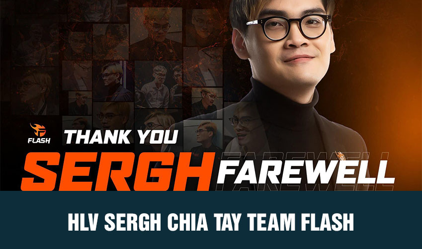 HLV Sergh chia tay team Flash