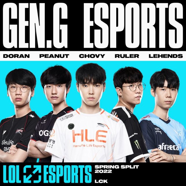 đội hình geng lck 2022