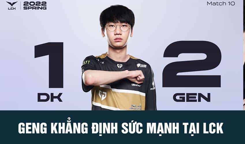 SỨC MẠNH GENG LCK