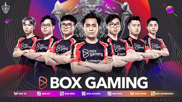 Đội tuyển Box Gaming VN tại APL 2022