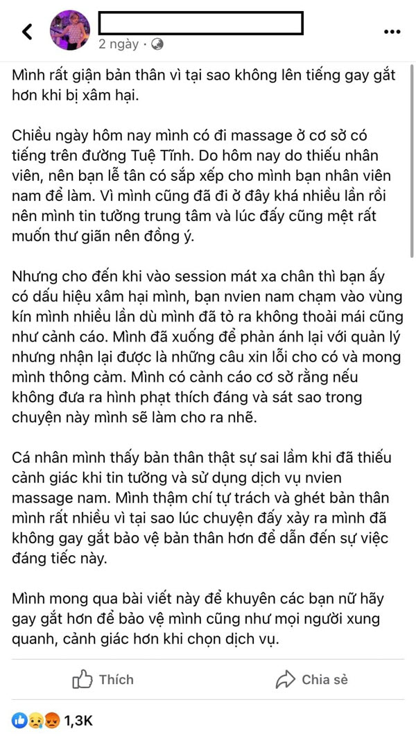 Thực hư thông tin nữ tiktoker bị quấy rối