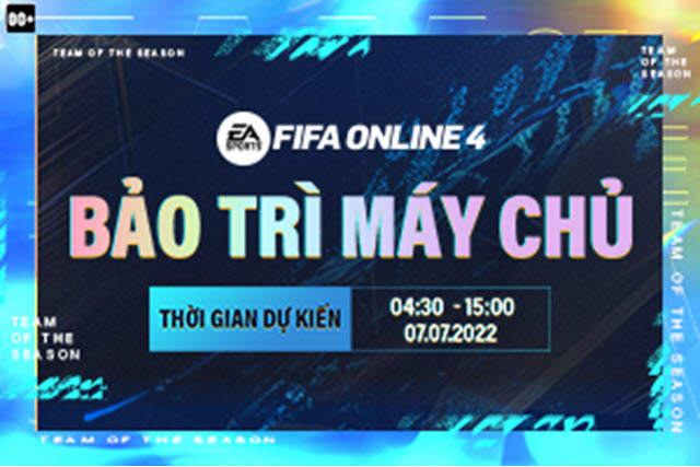 Fifa Online 4 bảo trì