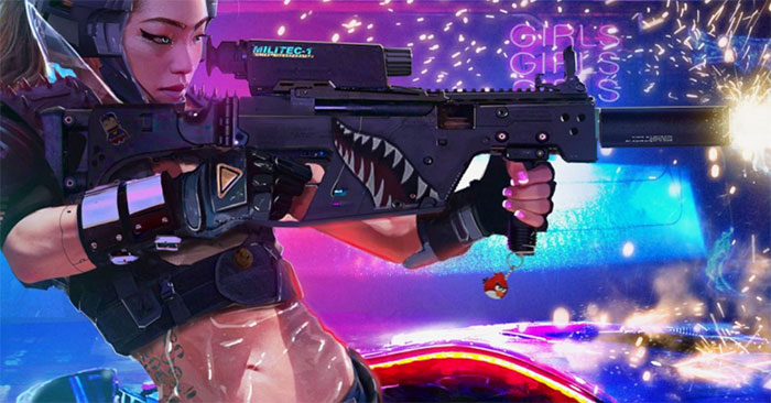 Các loại vũ khí tối tân phổ biến trong Cyberpunk 2077